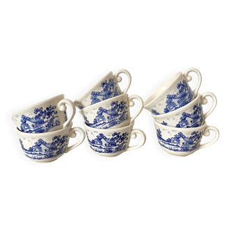 English porcelain cups