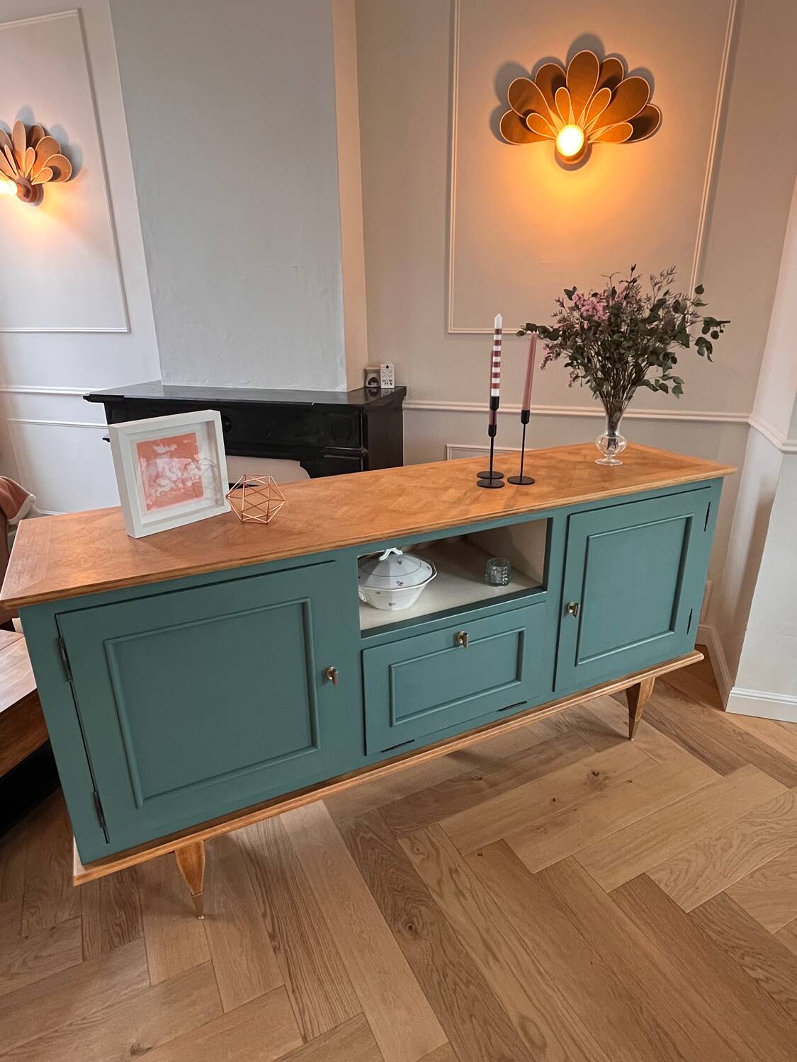 Renovated 60s sideboard