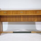 Mid-Century Design Walnut Desk, Germany, 1960s