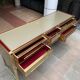 Console/chest of drawers with 6 Murano glass drawers