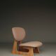 model 5016 Low Chair by Junzo Sakakura and Daisaku Cho, 1970s