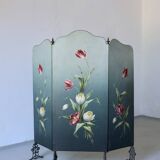 Art Nouveau hand-painted fireplace screen | 1920s