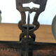 Old balance force 5 kilos Roberval copper and black
