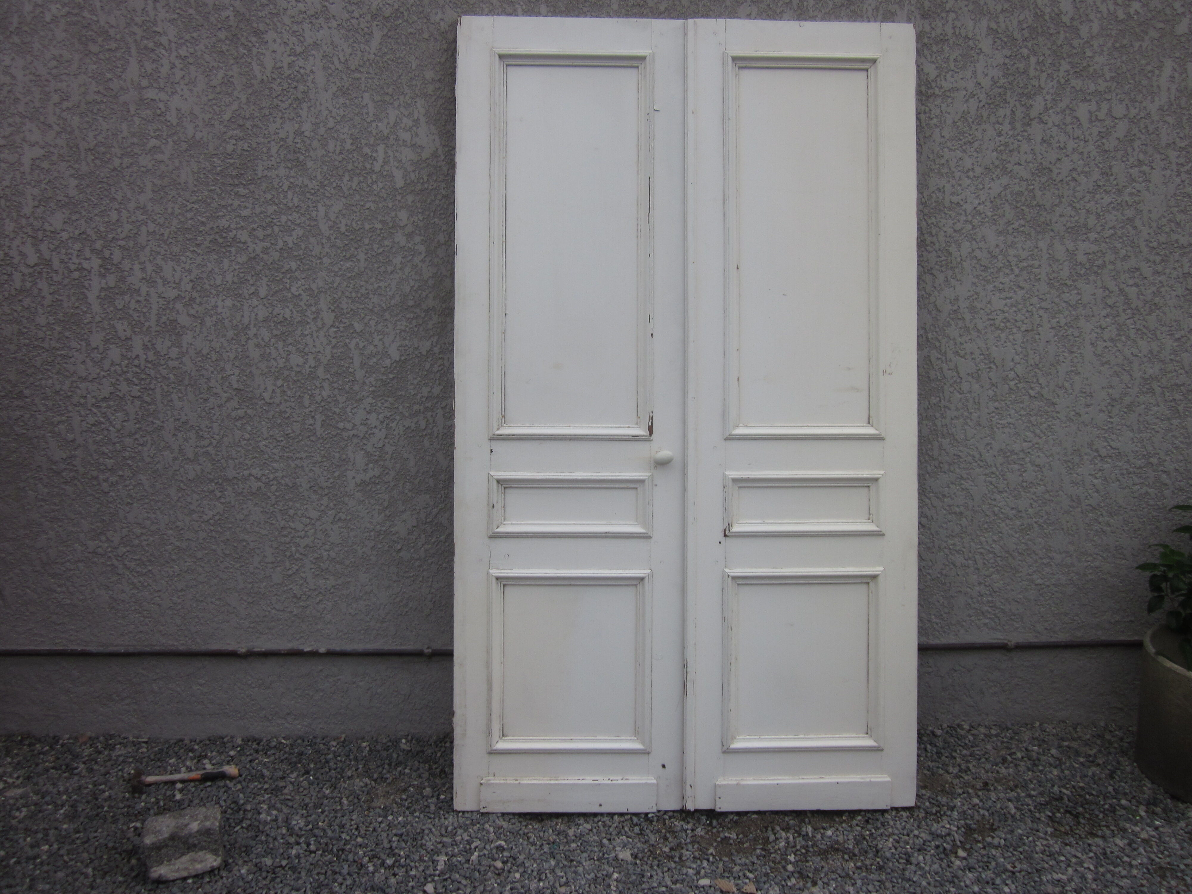 Old doors pair