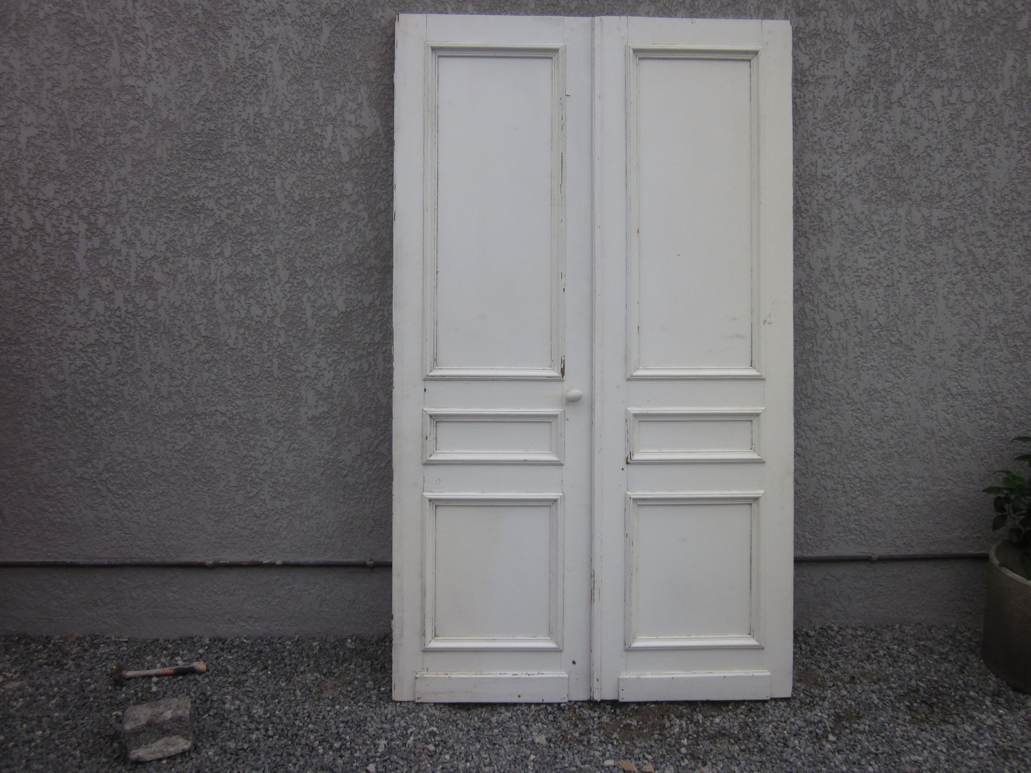 Paire de portes anciennes