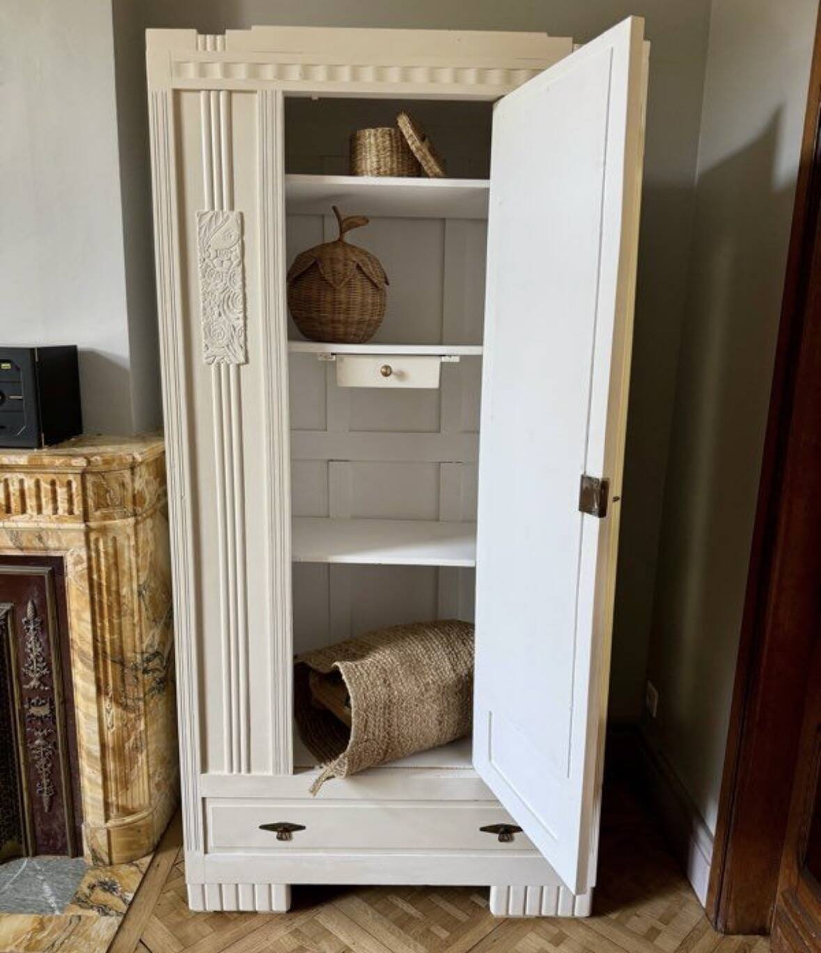 Armoire anciennne style art déco