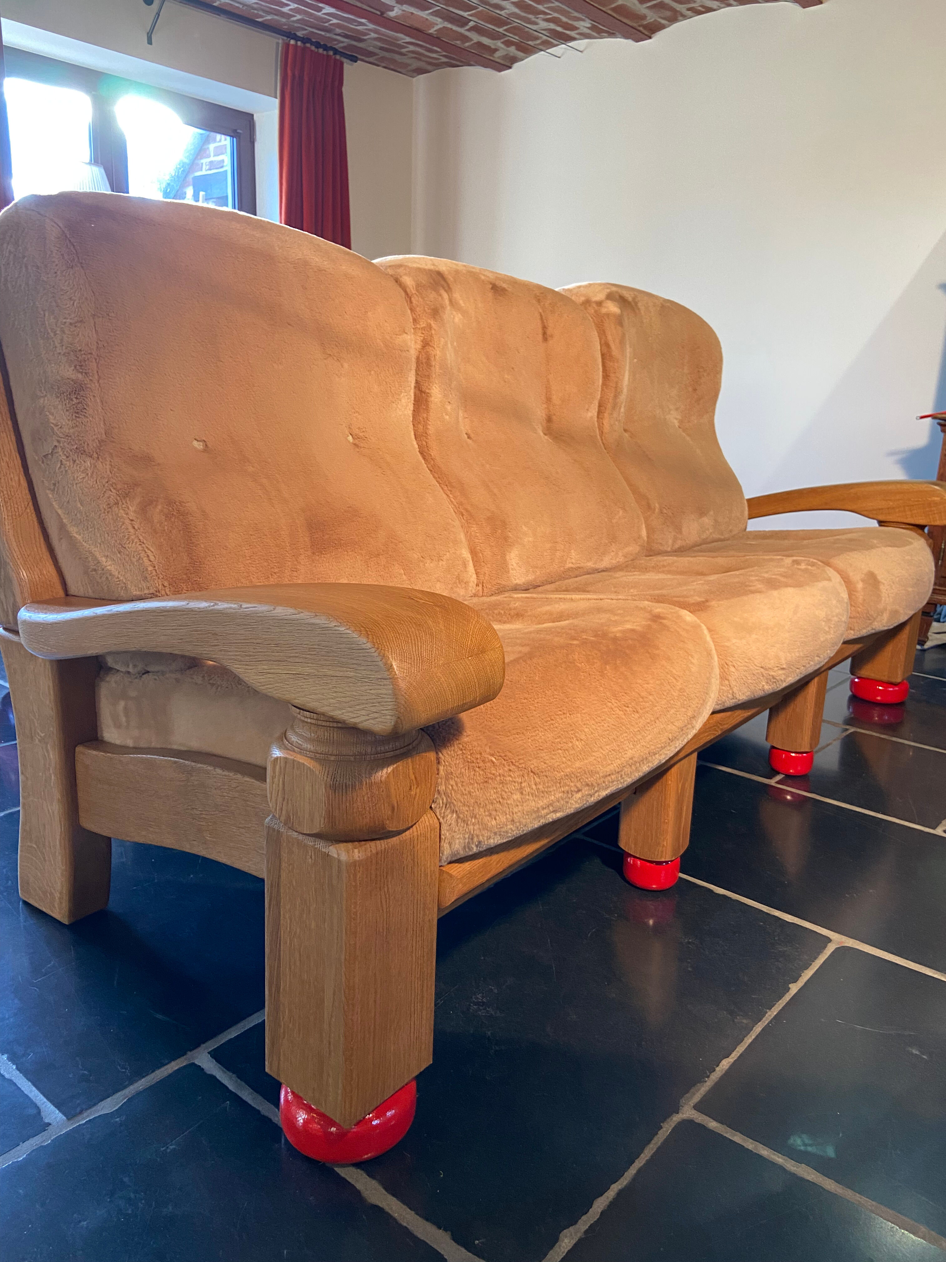 Vintage 3-seater sofa