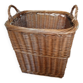 Wicker/rattan storage basket