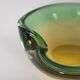 Vintage 1970s Murano glass submerged Italian design emptier tray