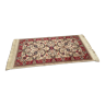 Tapis persan vintage beige, 154 x 71cm