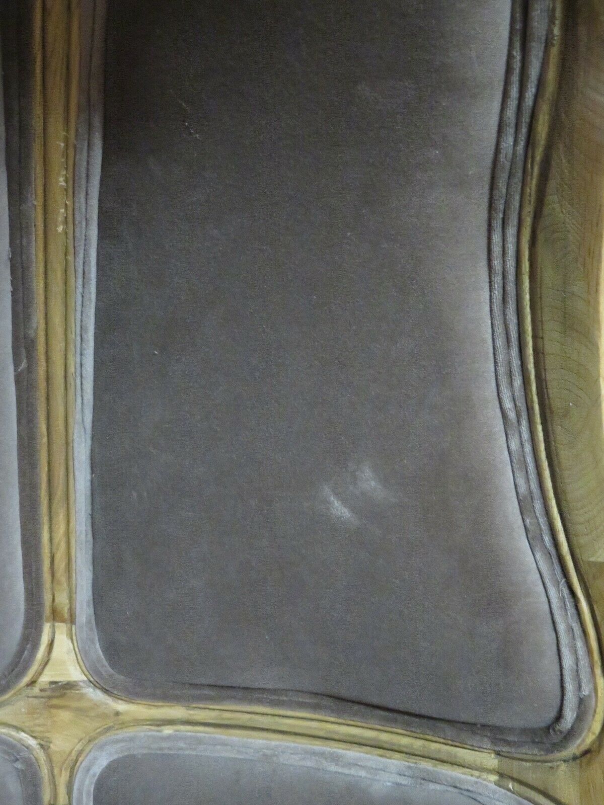 Louis XV-style double cathedral seat/ chair