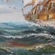 Tableau "Voilier dans la tempête"