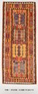 5x12 Soft Red and Orange Anatolian Kilim Rug, Wool Kilim Carpet, 139x377Cm