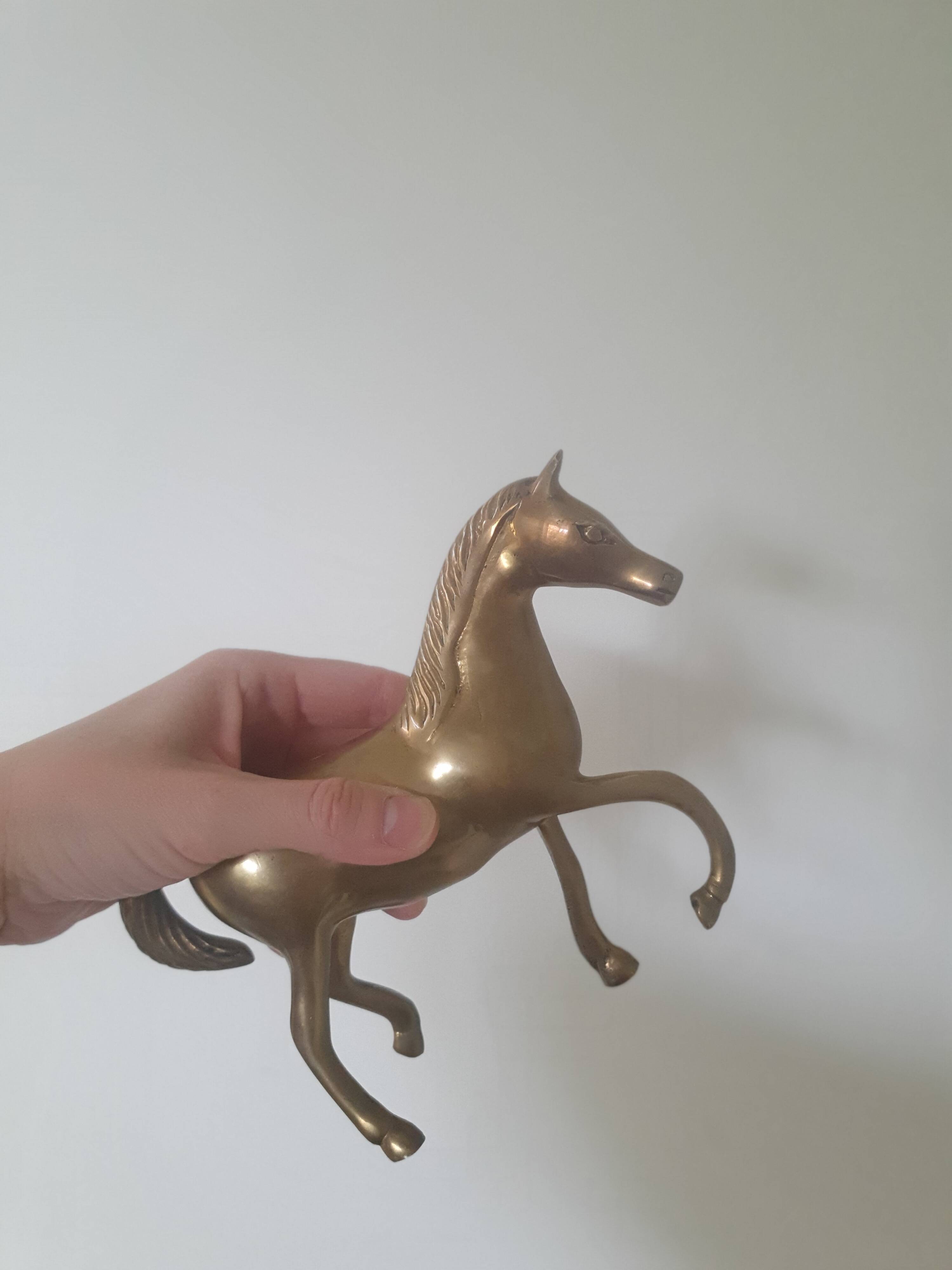 Chevaux en laiton