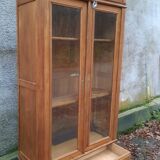 Walnut display case 1900