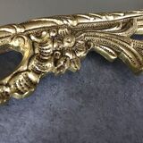 Miroir in bronze gilded style rocaille 68 x 42 cm