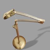 Modernist adjustable architectural floor lamp 1970s