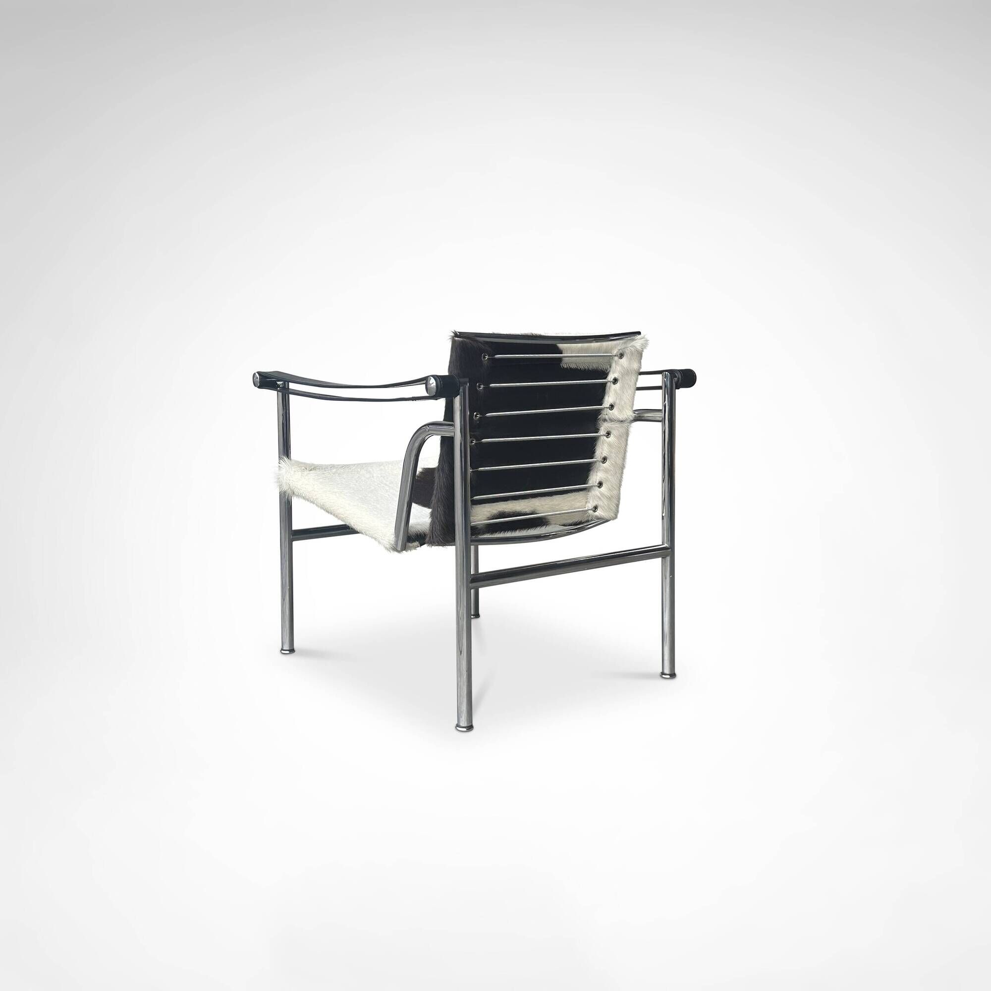 LC1 ponyskin armchair by Le Corbusier et al for Cassina 1980s