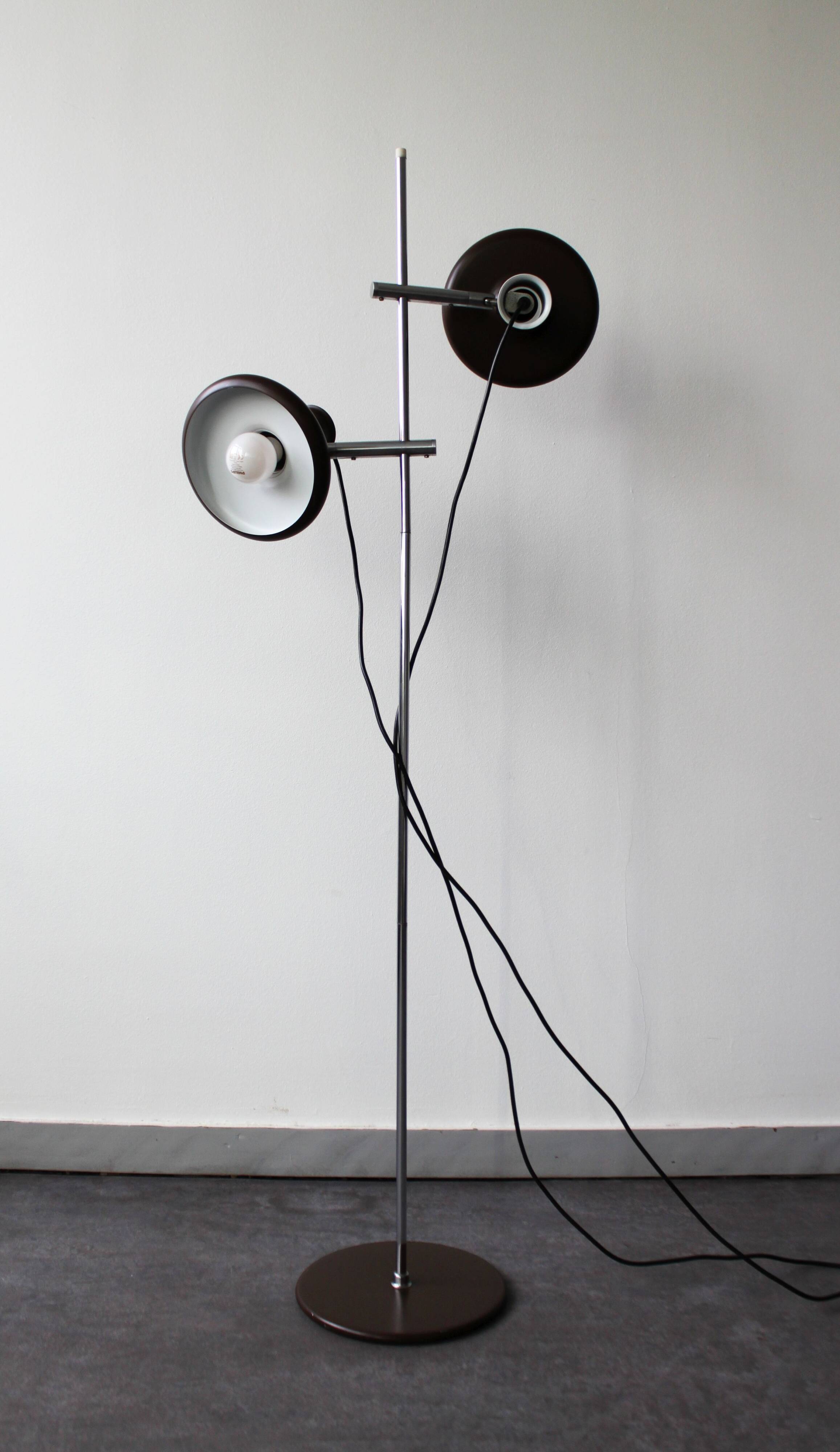 Optima 5 Floor Lamp, Fog & Mørup, Denmark, 1973.