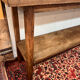 Ancienne console d’atelier en chêne
