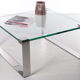 German Chrome and Glass coffee table Model Klassik 1022 Van Peter Draenert, 1960s