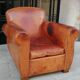 Leather club chair from the 1940s