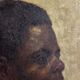 Late 19th century painting of an african man by W. Wahaf