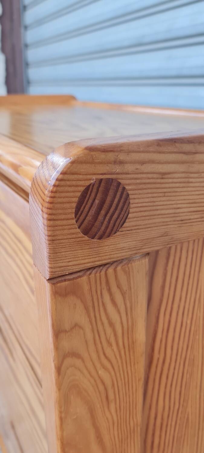 Pine chest of drawers 1970