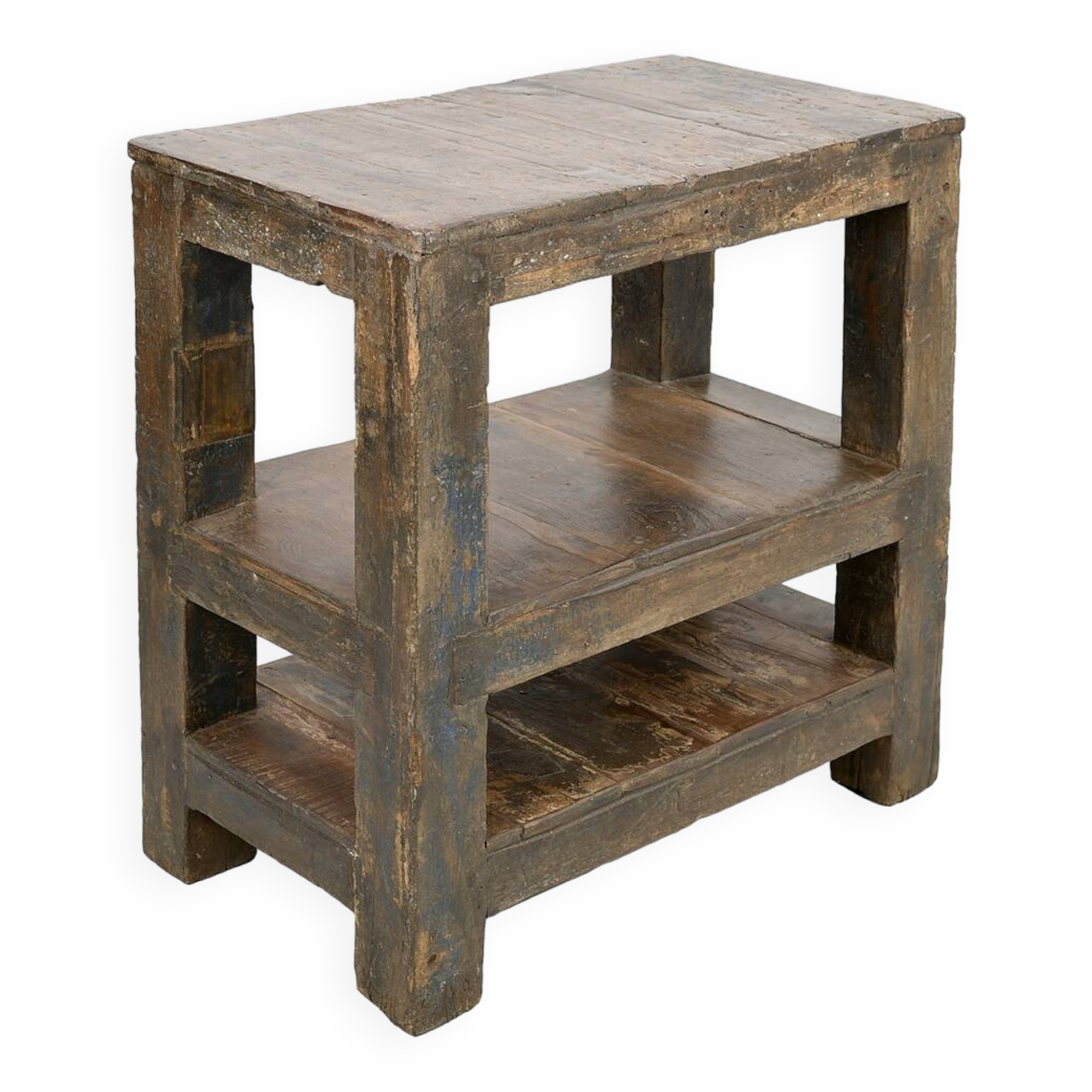 Small solid wood table