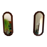 Pair of art deco mirrors