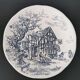 Assiette decorative de Gien maison chasse