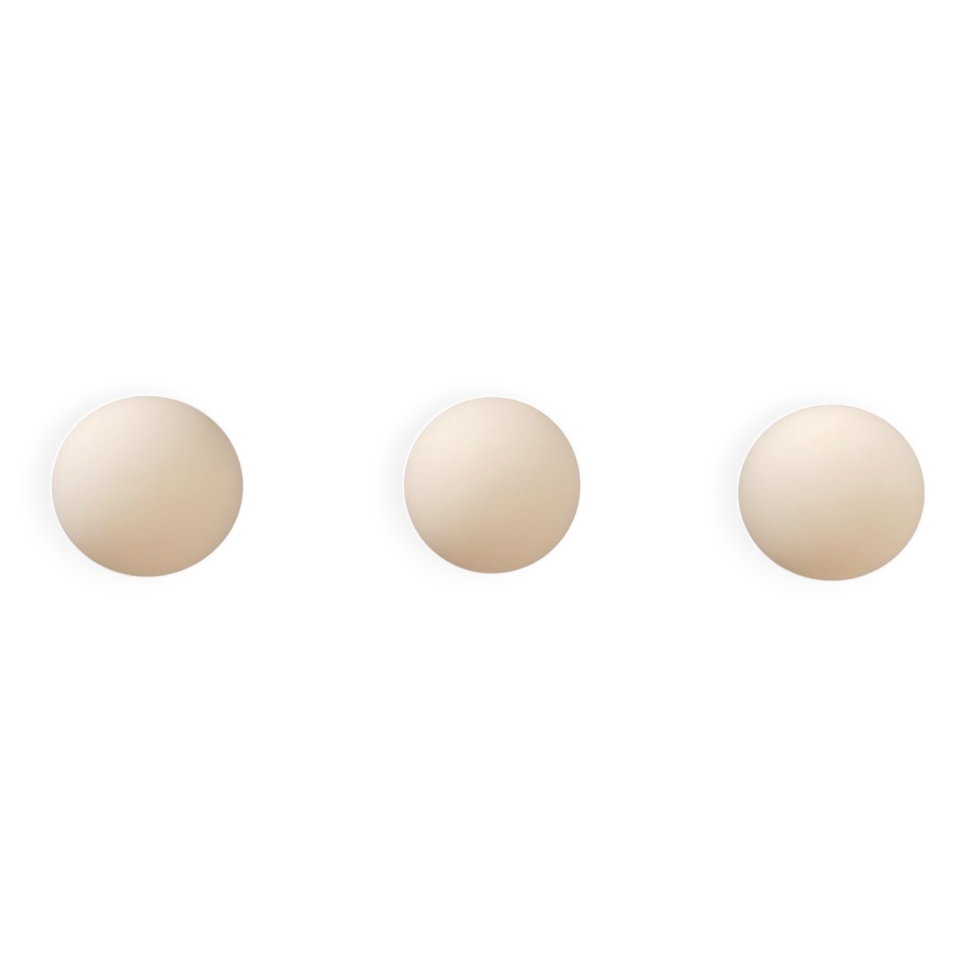 Castore Ball Sconces by Lucchi Michele, Set of 3