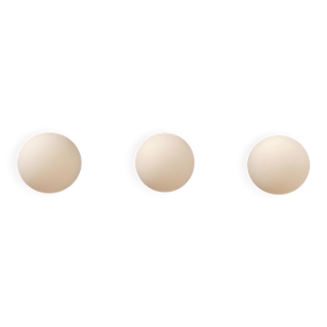 Castore Ball Sconces by Lucchi Michele, Set of 3