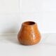 Ancient Albi pottery in glazed terracotta, ceramic vase.