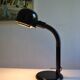 Black goose neck desk lamp ALDA 1980 Swedish Mid-Century