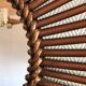 Rattan sun mirror - vintage 70