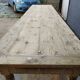 Table de métier drapière sapin décapé 3m