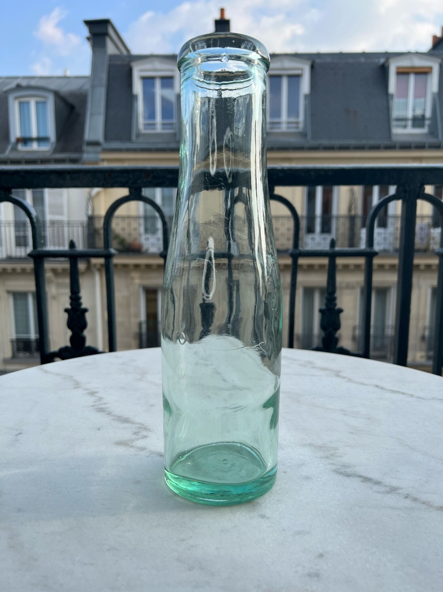 Hand-blown vase