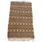 Handmade multi-coloured kilim rug in pure wool  - 150x90cm