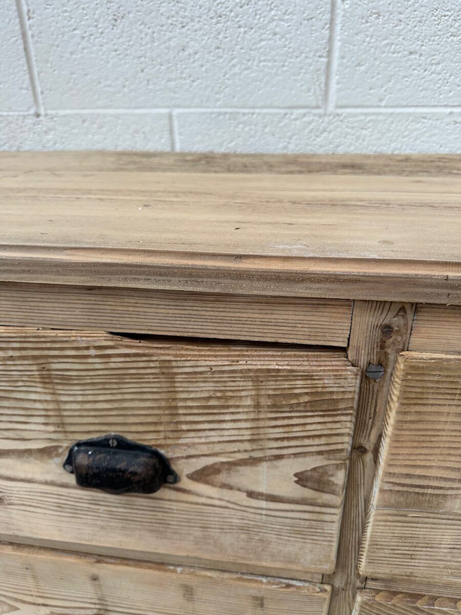 Workshop furniture from the early 20th century.