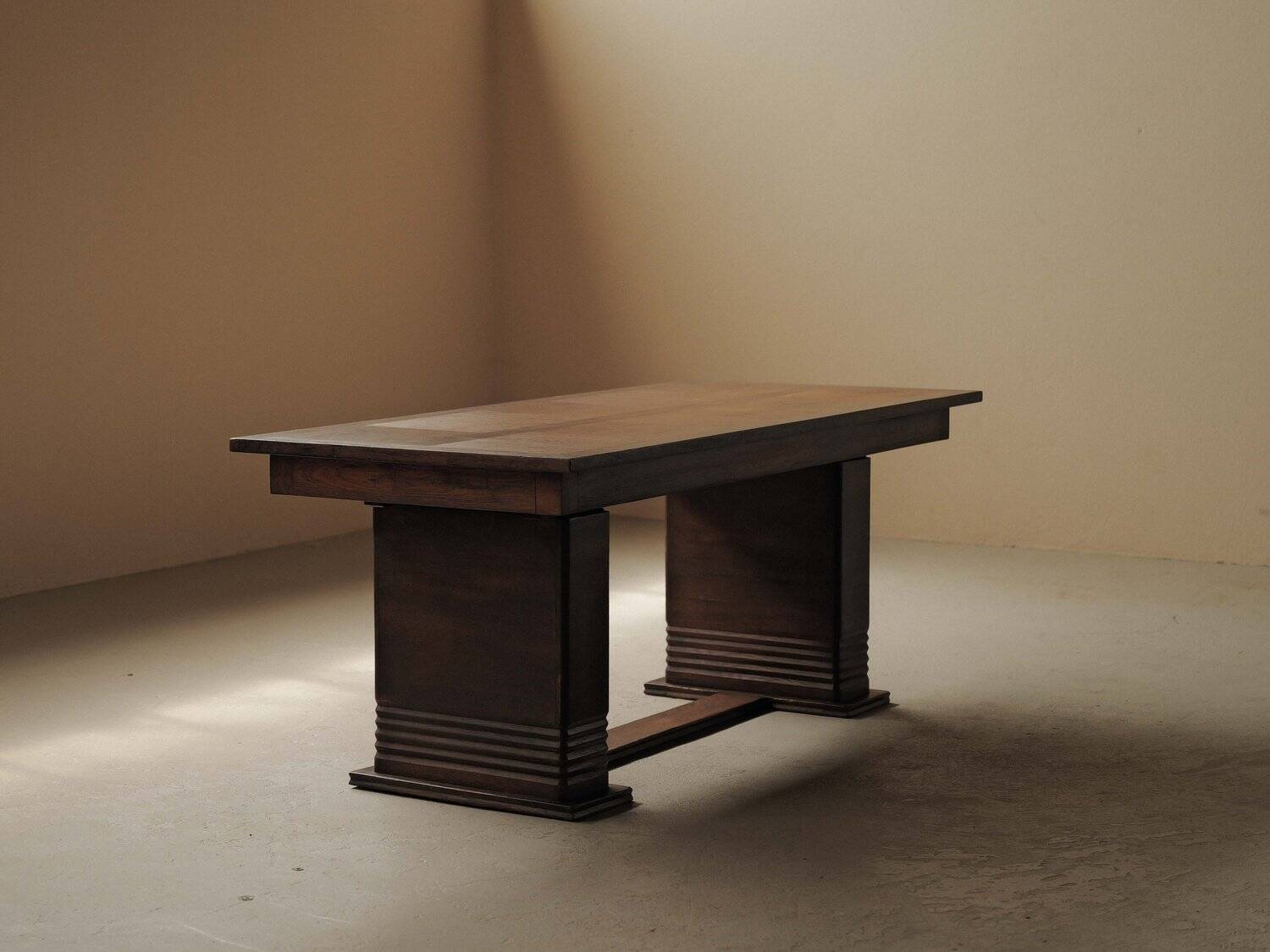Modernist dining table, France, circa 1940.