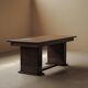 Modernist dining table, France, circa 1940.