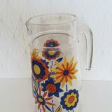 Vintage flower carafe