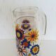 Vintage flower carafe
