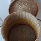 Wicker pan with vintage lid