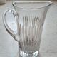 Crystal carafe grooves brand alexandre gelb foret en brie boussu belgium