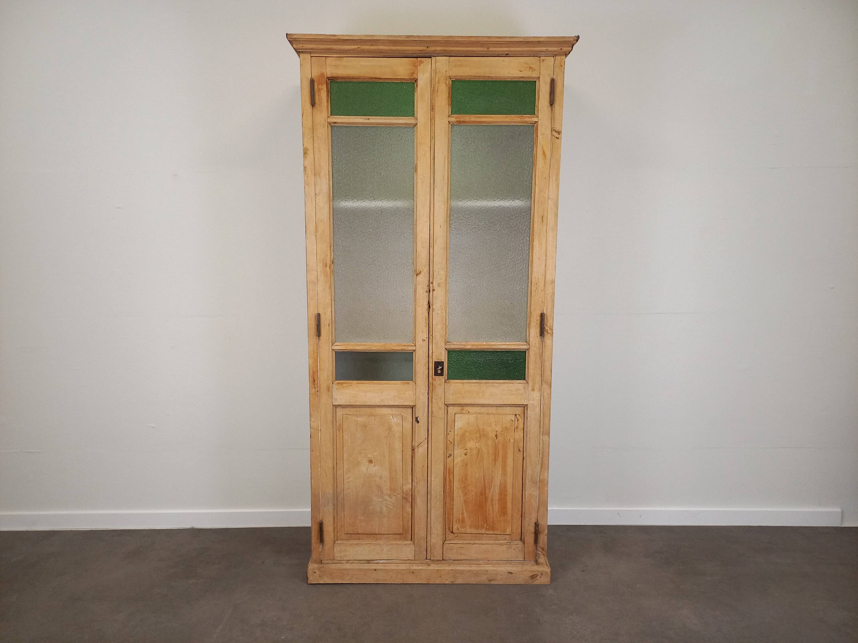 Parisian glass cabinet