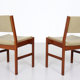 Vintage teak lounge chairs, Denmark, by MCM