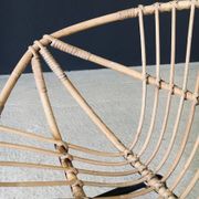 Mid-Century Modern Bamboo Lounge Chair, France, 1950s