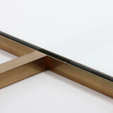 Glass side table design by Peter Ghyczy Model T30, 1970